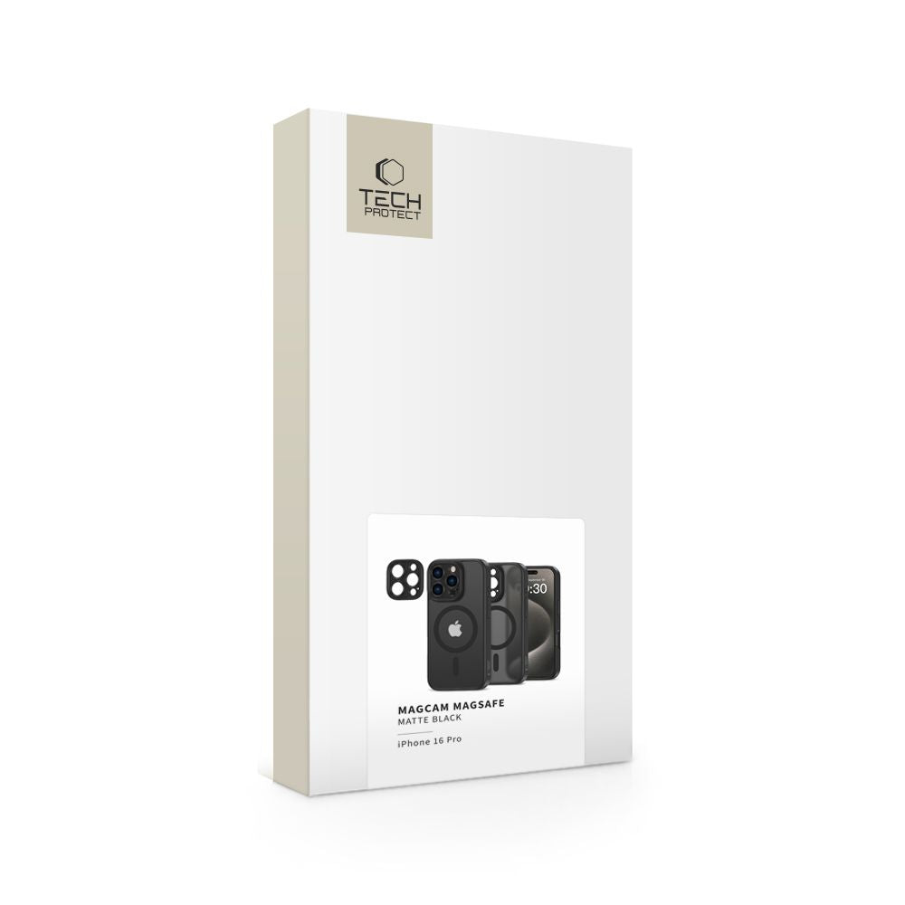 ETUI TECH-PROTECT MAGCAM MAGSAFE IPHONE 16 PRO CZARNE