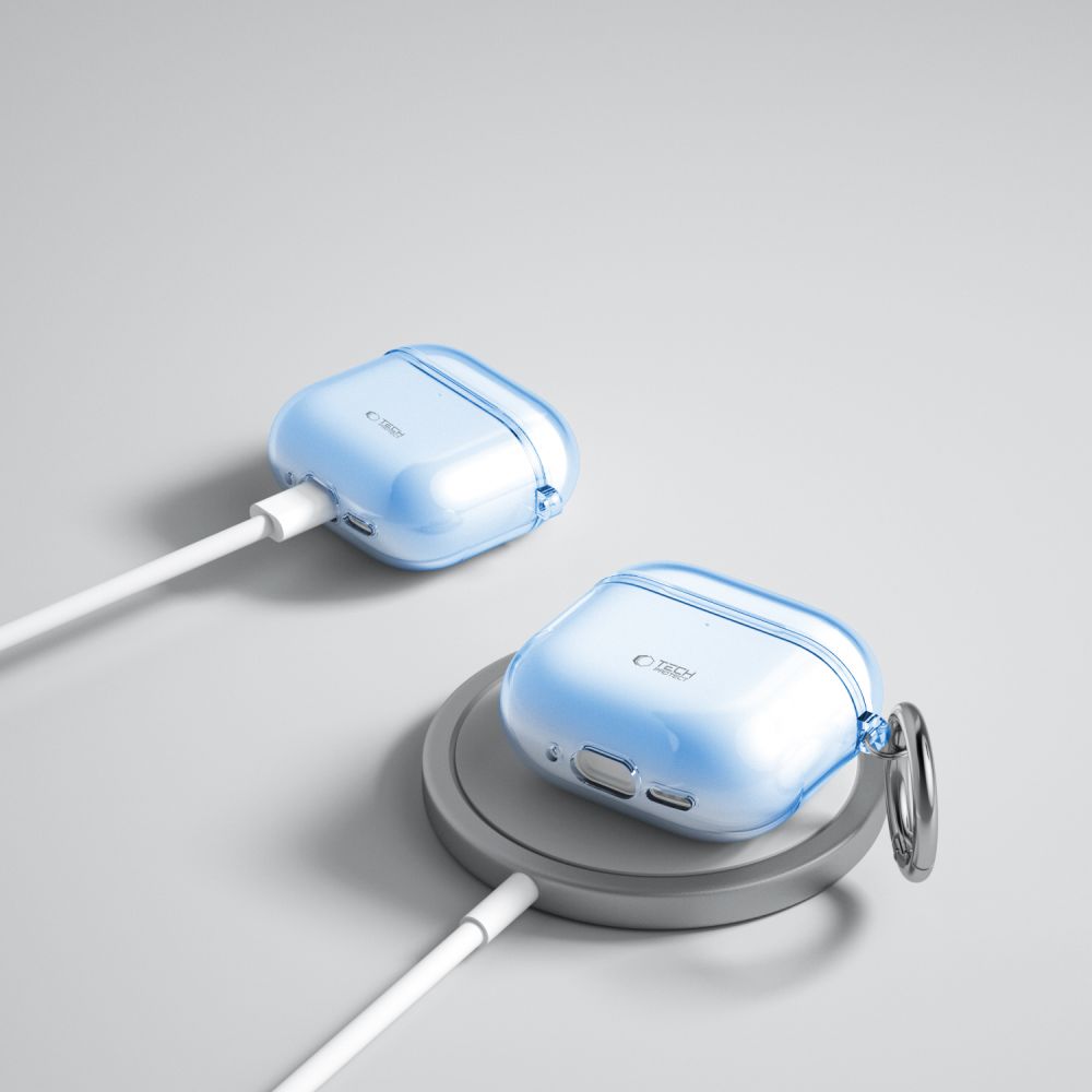 ETUI NA SŁUCHAWKI TECH-PROTECT FLEXAIR APPLE AIRPODS 4 NIEBIESKIE