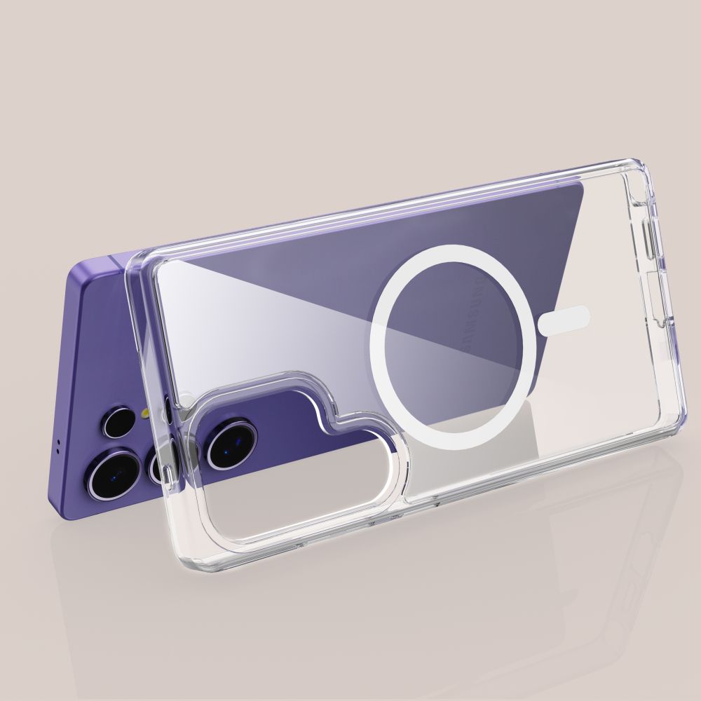 ETUI TECH-PROTECT FLEXAIR HYBRID MAGSAFE SAMSUNG GALAXY S25 ULTRA CLEAR TRANSPARETNE