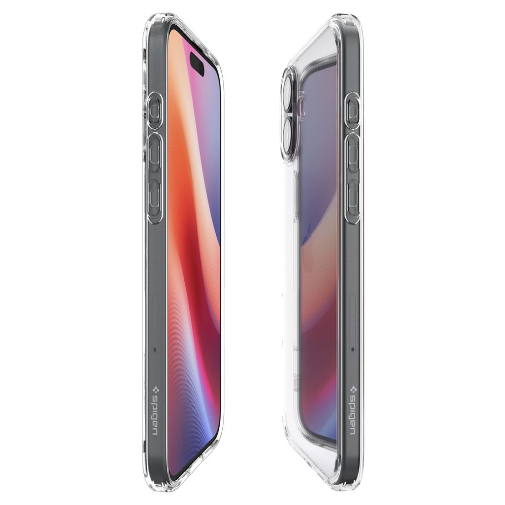 ETUI SPIGEN ULTRA HYBRID IPHONE 16 PLUS CRYSTAL CLEAR TRANSPARETNE