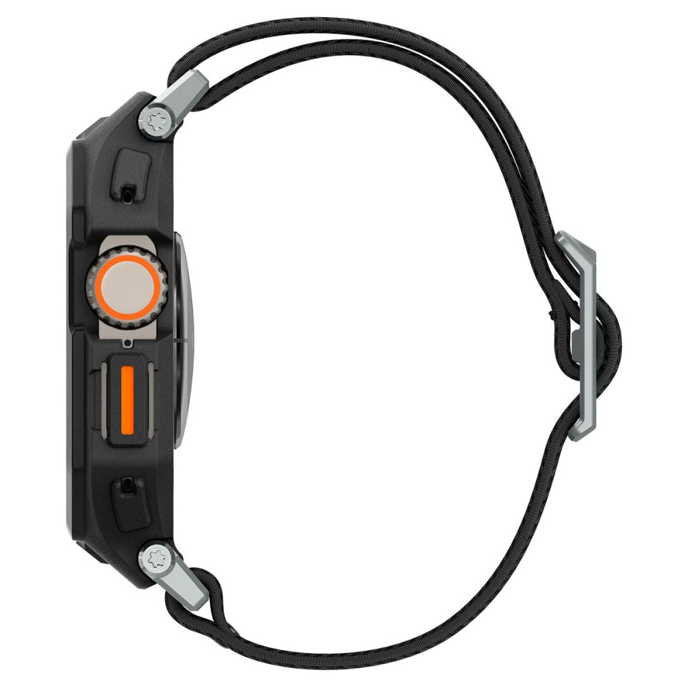 PASEK SPIGEN LITE FIT ”PRO” APPLE WATCH ULTRA 1 / 2 (49 MM) MATTE BLACK CZARNY