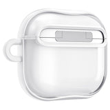 ETUI NA SŁUCHAWKI SPIGEN ULTRA HYBRID APPLE AIRPODS 4 JET WHITE BIAŁE
