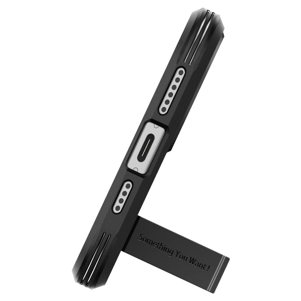 ETUI SPIGEN TOUGH ARMOR MAG MAGSAFE IPHONE 15 CZARNE
