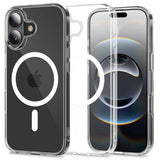 ETUI TECH-PROTECT FLEXAIR HYBRID MAGSAFE IPHONE 17 CLEAR TRANSPARETNE