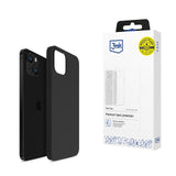 ETUI APPLE IPHONE 15 - 3MK SILICONE CASE CZARNE