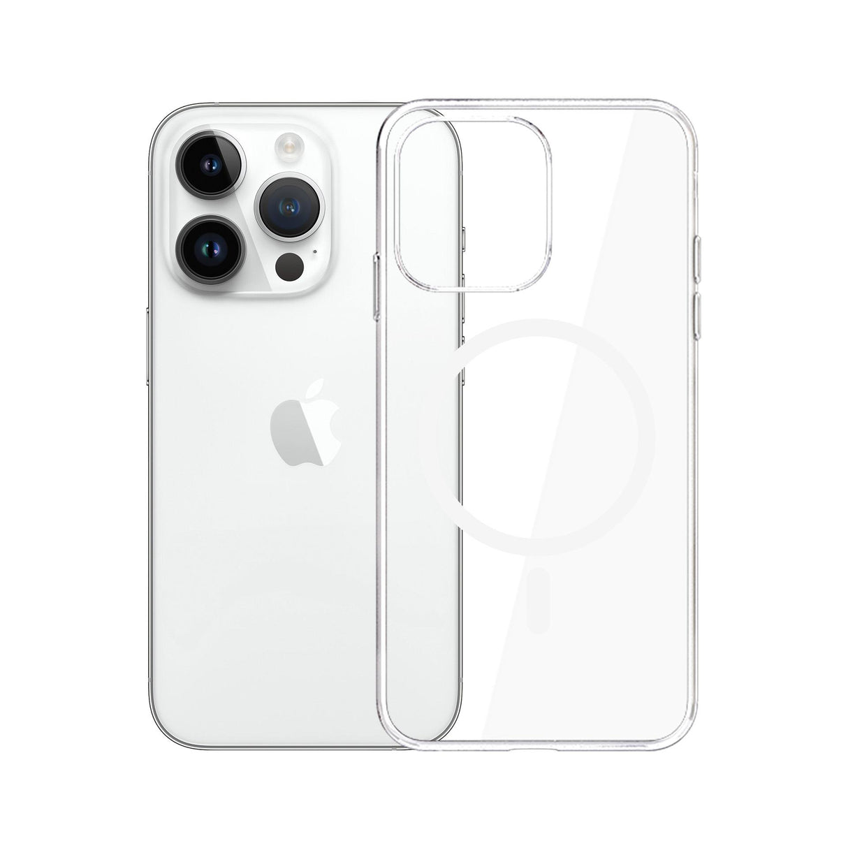 ETUI APPLE IPHONE 14 PRO - 3MK CLEAR MAGCASE
