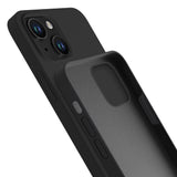 ETUI APPLE IPHONE 15 PLUS - 3MK SILICONE CASE CZARNE