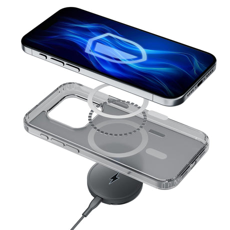 ETUI APPLE IPHONE 16 PRO - 3MK FROSTY MAGCASE WHITE BIAŁE