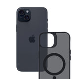 ETUI APPLE IPHONE 15 PLUS - 3MK SMOKE MAGCASE