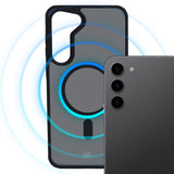 ETUI SAMSUNG GALAXY S23 5G - 3MK SMOKE MAGCASE