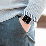 PASEK TECH-PROTECT MILANESEBAND APPLE WATCH 6 / 7 / 8 / 9 / 10 / SE (40 / 41 / 42 MM) SREBRNY