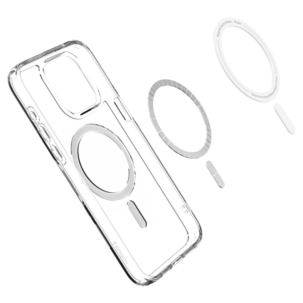 ETUI SPIGEN ULTRA HYBRID MAG MAGSAFE IPHONE 15 PRO GRAFITOWE