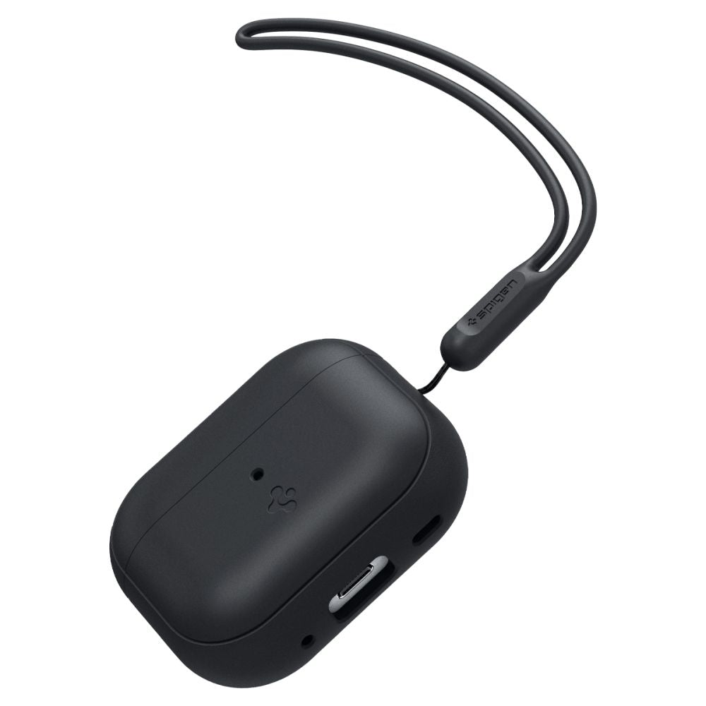 ETUI NA SŁUCHAWKI SPIGEN SILICONE FIT STRAP APPLE AIRPODS PRO 1 / 2 CZARNE