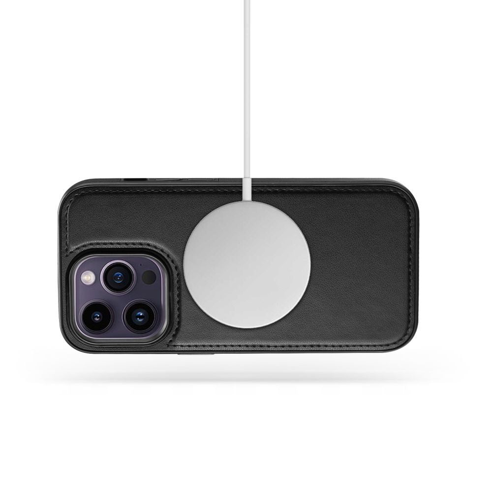 ETUI OTWIERANE TECH-PROTECT WALLET MAGSAFE IPHONE 16 CZARNE