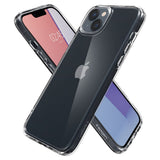 ETUI SPIGEN ULTRA HYBRID IPHONE 14 PLUS / 15 PLUS CRYSTAL CLEAR TRANSPARETNE