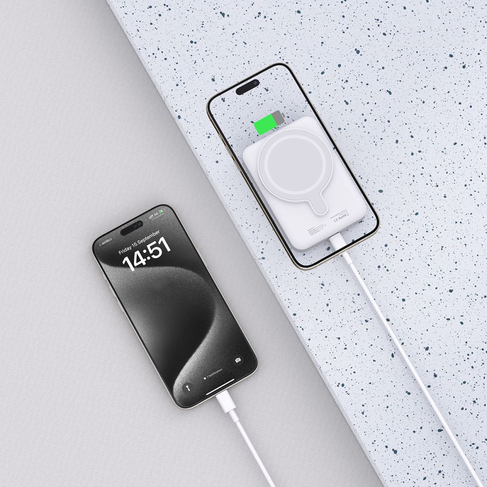 POWERBANK TECH-PROTECT PB11 LIFEMAG MAGSAFE POWER BANK 10000MAH BIAŁY
