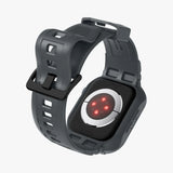 PASEK SPIGEN RUGGED ARMOR ”PRO” APPLE WATCH 4 / 5 / 6 / 7 / 8 / 9 / SE (44 / 45 MM) SZARY