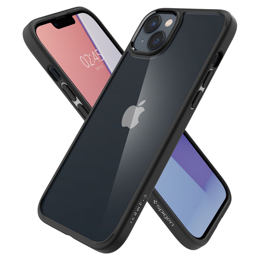 ETUI SPIGEN ULTRA HYBRID IPHONE 14 PLUS / 15 PLUS MATTE BLACK CZARNE
