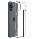 ETUI SPIGEN ULTRA HYBRID IPHONE 16 PLUS CRYSTAL CLEAR TRANSPARETNE
