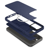 ETUI SPIGEN CYRILL KAJUK MAG MAGSAFE IPHONE 16 PRO NAVY NIEBIESKIE