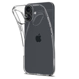 ETUI SPIGEN LIQUID CRYSTAL IPHONE 16 CLEAR TRANSPARETNE