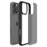ETUI SPIGEN ULTRA HYBRID IPHONE 16 PRO MAX FROST BLACK DYMIONE CZARNE