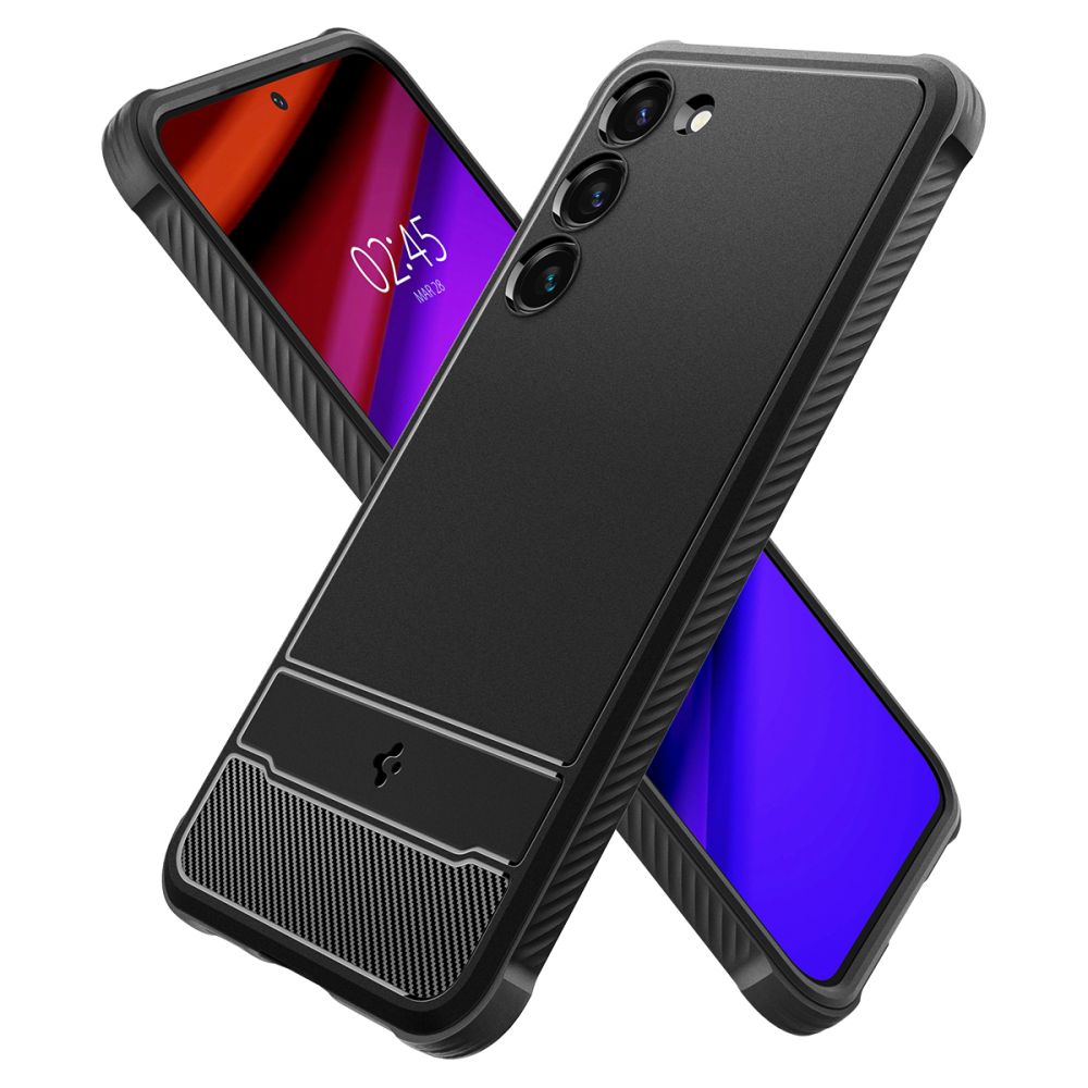 ETUI SPIGEN RUGGED ARMOR SAMSUNG GALAXY S23 CZARNE