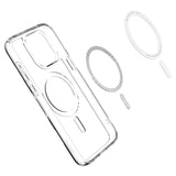 ETUI SPIGEN ULTRA HYBRID MAG MAGSAFE IPHONE 15 PRO MAX BIAŁE