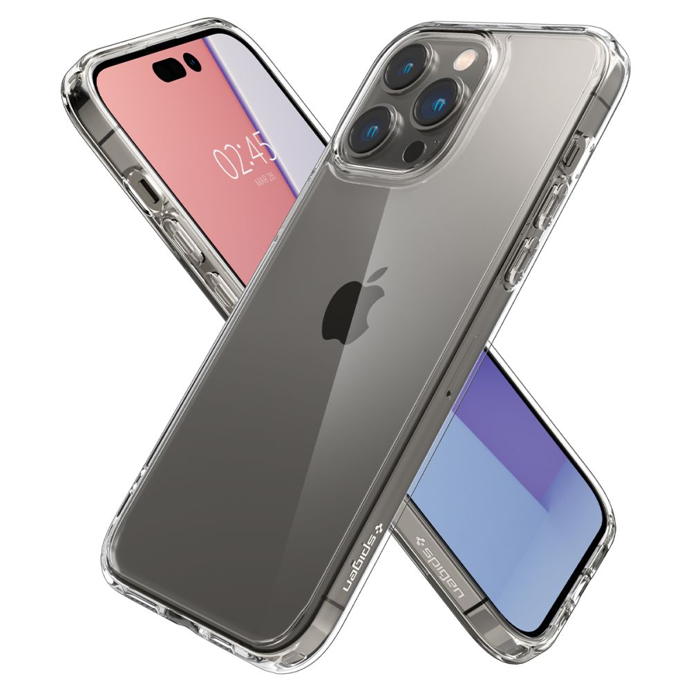 ETUI SPIGEN ULTRA HYBRID IPHONE 14 PRO MAX TRANSPARENTNE