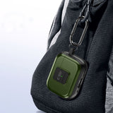 ETUI NA SŁUCHAWKI TECH-PROTECT DEFENDER HOOK MAGSAFE APPLE AIRPODS PRO 1 / 2 OLIWKOWE