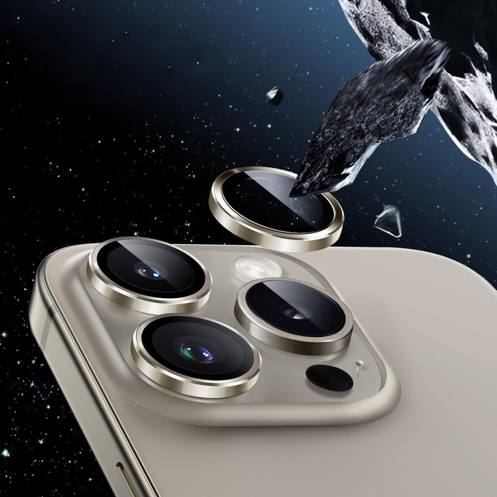 SZKŁO OSŁONA APARATU HOFI CAMRING PRO+ IPHONE 16 PRO / 16 PRO MAX CLEAR