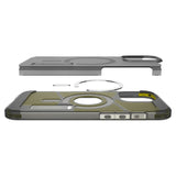 ETUI SPIGEN TOUGH ARMOR MAG MAGSAFE IPHONE 16 PRO MAX FROST BLACK MATOWE CZARNE