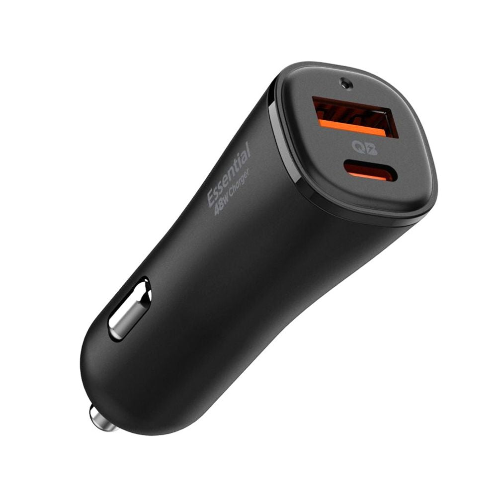 ŁADOWARKA SAMOCHODOWA SPIGEN EV482 ARCSTATION ESSENTIAL CAR CHARGER 48W BLACK CZARNA