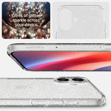 ETUI SPIGEN LIQUID CRYSTAL IPHONE 16 PLUS GLITTER CRYSTAL TRANSPARENTNO BROKATOWE