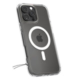 ETUI SPIGEN ULTRA HYBRID MAG MAGSAFE IPHONE 16 PRO TRANSPARETNO BIAŁE