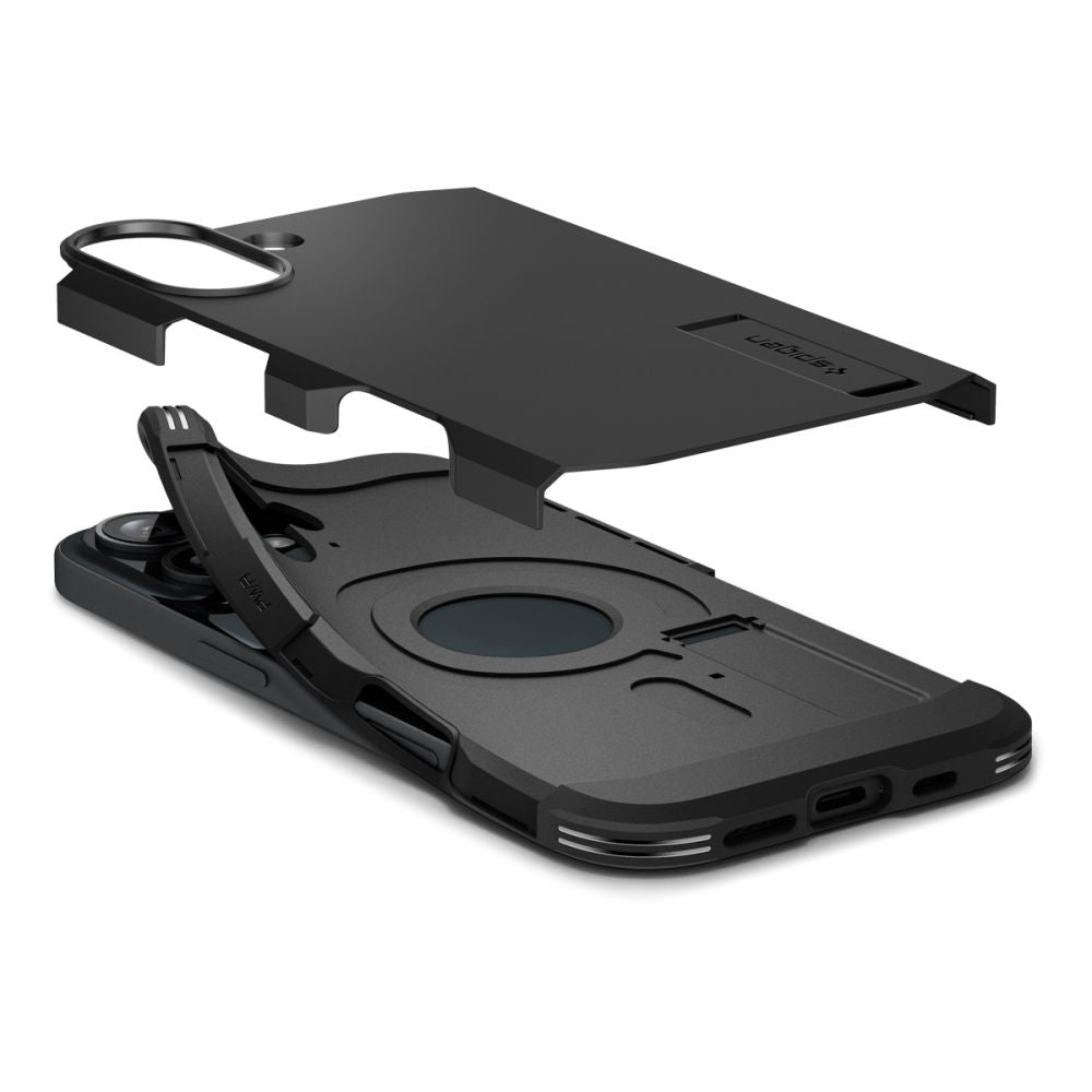 ETUI SPIGEN TOUGH ARMOR MAG MAGSAFE IPHONE 16 PLUS CZARNE
