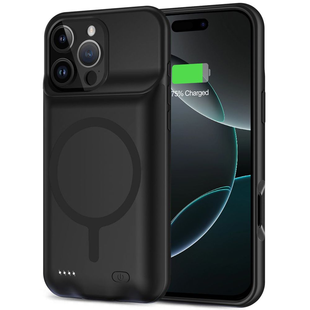 ETUI Z POWERBANKIEM TECH-PROTECT POWERCASE MAGSAFE 8500MAH IPHONE 16 PRO MAX BLACK CZARNE