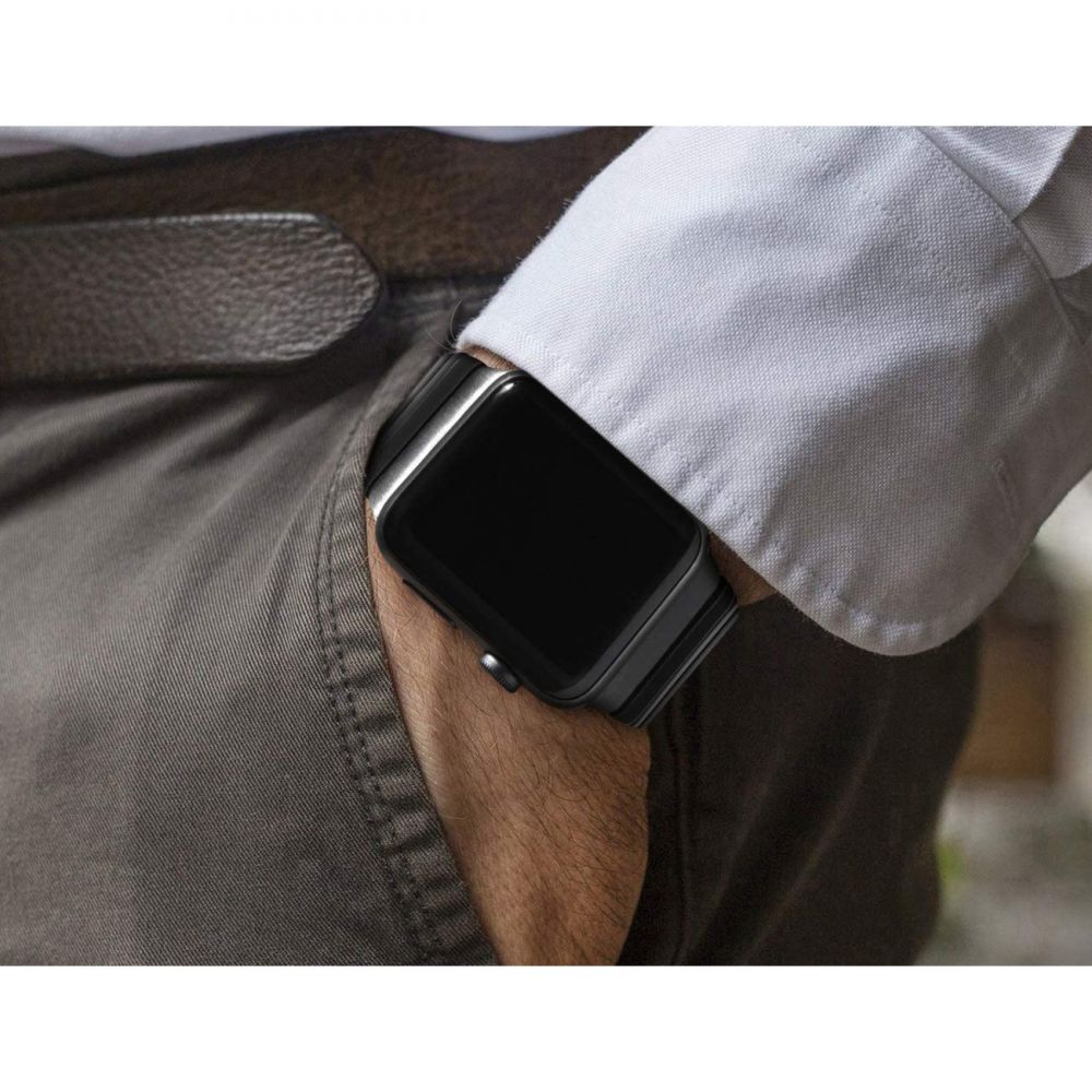 PASEK TECH-PROTECT LINKBAND APPLE WATCH 4 / 5 / 6 / 7 / 8 / 9 / SE / ULTRA 1 / 2  (42 / 44 / 45 / 49 MM) BLACK CZARNY