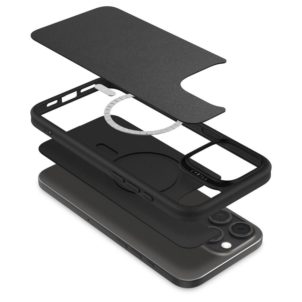 ETUI SPIGEN CYRILL KAJUK MAG MAGSAFE IPHONE 16 PRO BLACK CZARNE