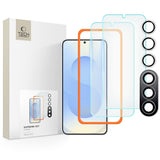 SZKŁO HARTOWANE TECH-PROTECT SUPREME SET 3-PACK SAMSUNG GALAXY S25 CLEAR