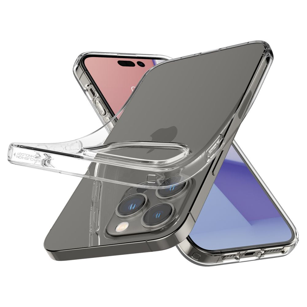 ETUI SPIGEN LIQUID CRYSTAL IPHONE 14 PRO CRYSTAL TRANSPARENTNE