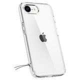 ETUI SPIGEN ULTRA HYBRID IPHONE 16E CRYSTAL CLEAR TRANSPARENTNE