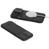 ETUI SPIGEN OPTIK ARMOR MAG MAGSAFE IPHONE 16 PRO BLACK CZARNE