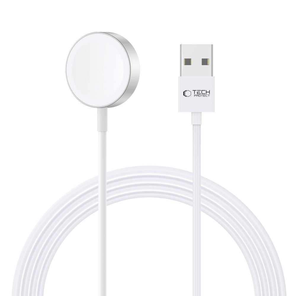 KABEL TECH-PROTECT ULTRABOOST MAGNETIC CHARGING CABLE 120CM APPLE WATCH BIAŁY
