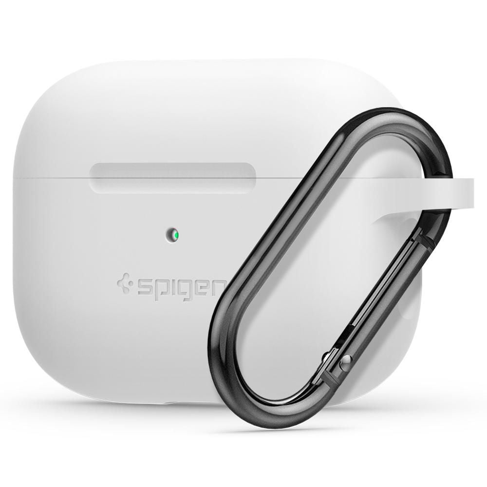 ETUI NA SŁUCHAWKI SPIGEN SILICONE FIT APPLE AIRPODS PRO 1 BIAŁE