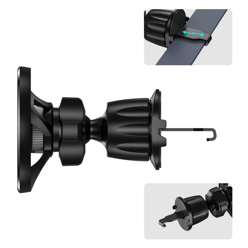 UCHWYT SAMOCHODOWY DO KRATKI TECH-PROTECT N54 MAGNETIC MAGSAFE VENT CAR MOUNT CZARNY