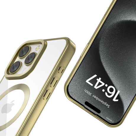ETUI TECH-PROTECT MAGFLEX MAGSAFE IPHONE 16 PRO ZŁOTE