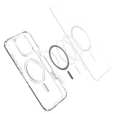ETUI SPIGEN ULTRA HYBRID ”T” MAG MAGSAFE IPHONE 16 PRO BIAŁE