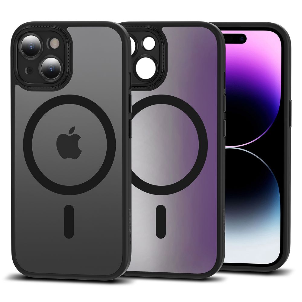 ETUI TECH-PROTECT MAGMAT CAM+ MAGSAFE IPHONE 15 CZARNE