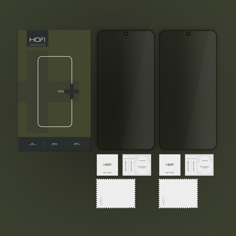 SZKŁO PRYWATYZUJĄCE HOFI ANTI SPY GLASS PRO+ 2-PACK SAMSUNG GALAXY S25+ PLUS PRIVACY
